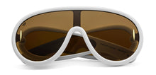 Load image into Gallery viewer, White Wayfarer Full Rim Unisex Sunglasses by Vincent Chase Online-214471