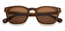 Load image into Gallery viewer, Brown Wayfarer Full Rim Unisex Sunglasses by Vincent Chase Polarized-215958