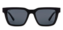 Load image into Gallery viewer, Black Wayfarer Full Rim Unisex Sunglasses by Vincent Chase Polarized-215983