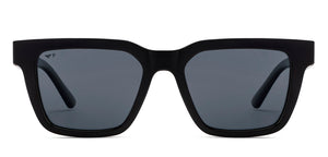 Black Wayfarer Full Rim Unisex Sunglasses by Vincent Chase Polarized-215983
