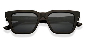 Black Wayfarer Full Rim Unisex Sunglasses by Vincent Chase Polarized-215983