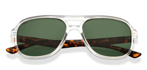 Transparent Wayfarer Full Rim Unisex Sunglasses by Vincent Chase Polarized-215984