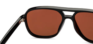 Black Wayfarer Full Rim Unisex Sunglasses by Vincent Chase Polarized-215985