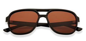 Black Wayfarer Full Rim Unisex Sunglasses by Vincent Chase Polarized-215985