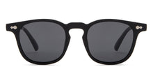 Load image into Gallery viewer, Black Round Full Rim Unisex Sunglasses by Vincent Chase Polarized-216801