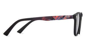 Black Round Full Rim Unisex Sunglasses by Vincent Chase Polarized-216801