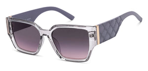 Transparent Wayfarer Full Rim Women Sunglasses by Vincent Chase Polarized-216957
