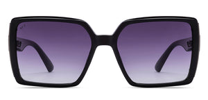 Black Wayfarer Full Rim Women Sunglasses by Vincent Chase Polarized-216958