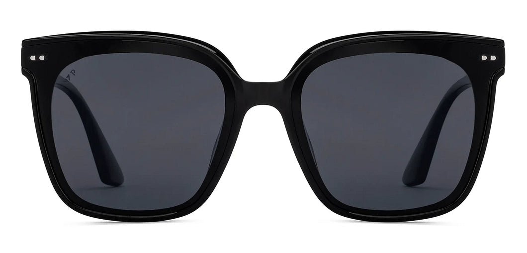 Black Wayfarer Full Rim Women Sunglasses by Vincent Chase Polarized-216959