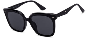 Black Wayfarer Full Rim Women Sunglasses by Vincent Chase Polarized-216959