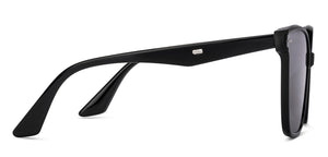 Black Wayfarer Full Rim Women Sunglasses by Vincent Chase Polarized-216959