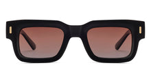 Load image into Gallery viewer, Black Wayfarer Full Rim Unisex Sunglasses by Vincent Chase Polarized-216963