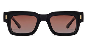 Black Wayfarer Full Rim Unisex Sunglasses by Vincent Chase Polarized-216963