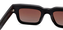 Load image into Gallery viewer, Black Wayfarer Full Rim Unisex Sunglasses by Vincent Chase Polarized-216963