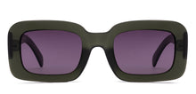 Load image into Gallery viewer, Green Rectangle/ Square Full Rim Women Sunglasses by Vincent Chase Polarized-216974