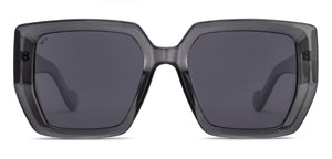 Grey Rectangle/ Square Full Rim Women Sunglasses by Vincent Chase Polarized-216988