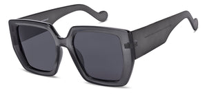 Grey Rectangle/ Square Full Rim Women Sunglasses by Vincent Chase Polarized-216988