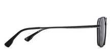 Load image into Gallery viewer, Black Rectangle Full Rim Unisex Sunglasses by Vincent Chase-217151