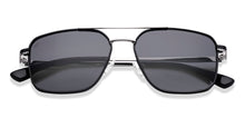 Load image into Gallery viewer, Black Rectangle Full Rim Unisex Sunglasses by Vincent Chase-217151