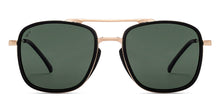 Load image into Gallery viewer, Black Rectangle/ Square Full Rim Unisex Sunglasses by Vincent Chase Polarized-217157