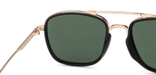 Load image into Gallery viewer, Black Rectangle/ Square Full Rim Unisex Sunglasses by Vincent Chase Polarized-217157