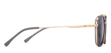 Load image into Gallery viewer, Gold Rectangle Full Rim Unisex Sunglasses by Vincent Chase Polarized-217158