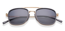 Load image into Gallery viewer, Gold Rectangle Full Rim Unisex Sunglasses by Vincent Chase Polarized-217158