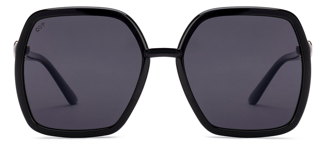 Black Wayfarer Full Rim Women Sunglasses by Vincent Chase Polarized-217731