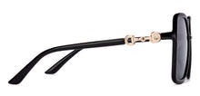 Load image into Gallery viewer, Black Wayfarer Full Rim Women Sunglasses by Vincent Chase Polarized-217731