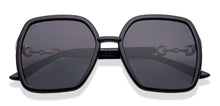 Load image into Gallery viewer, Black Wayfarer Full Rim Women Sunglasses by Vincent Chase Polarized-217731