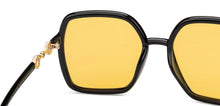 Load image into Gallery viewer, Black Wayfarer Full Rim Women Sunglasses by Vincent Chase Polarized-217732