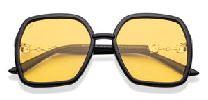 Black Wayfarer Full Rim Women Sunglasses by Vincent Chase Polarized-217732