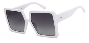 White Wayfarer Full Rim Women Sunglasses by Vincent Chase Online-217736