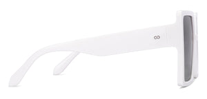 White Wayfarer Full Rim Women Sunglasses by Vincent Chase Online-217736