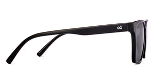 Black Wayfarer Full Rim Unisex Sunglasses by Vincent Chase Polarized-220989