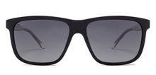 Load image into Gallery viewer, Black Rectangle/ Square Full Rim Unisex Sunglasses by Vincent Chase Polarized-220998