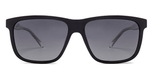 Black Rectangle/ Square Full Rim Unisex Sunglasses by Vincent Chase Polarized-220998