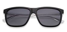 Load image into Gallery viewer, Black Rectangle/ Square Full Rim Unisex Sunglasses by Vincent Chase Polarized-220998