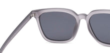 Load image into Gallery viewer, Grey Rectangle Full Rim Unisex Sunglasses by Vincent Chase Polarized-221001