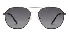 Load image into Gallery viewer, Gunmetal Geometric Full Rim Unisex Sunglasses by Vincent Chase Polarized-221004