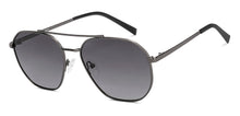 Load image into Gallery viewer, Gunmetal Geometric Full Rim Unisex Sunglasses by Vincent Chase Polarized-221004