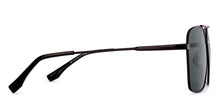 Load image into Gallery viewer, Black Rectangle Full Rim Unisex Sunglasses by Vincent Chase Polarized-221006
