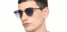 Load image into Gallery viewer, Black Clubmaster Full Rim Unisex Sunglasses by Vincent Chase Polarized-221020
