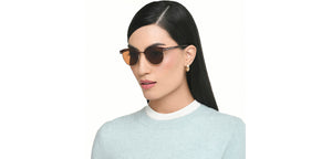 Black Clubmaster Full Rim Unisex Sunglasses by Vincent Chase Polarized-221021