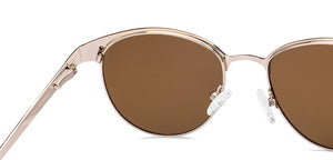 Black Clubmaster Full Rim Unisex Sunglasses by Vincent Chase Polarized-221021