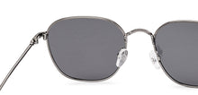 Load image into Gallery viewer, Silver Round Full Rim Unisex Sunglasses by Vincent Chase Polarized-235591