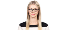 Load image into Gallery viewer, Black Rectangle Full Rim Unisex Eyeglasses by Lenskart Air Online-96620