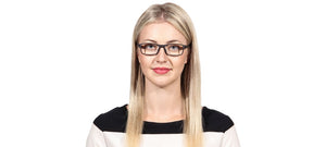 Black Rectangle Full Rim Unisex Eyeglasses by Lenskart Air Online-96620