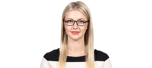 Black Rectangle Full Rim Unisex Eyeglasses by Lenskart Air Online-96620