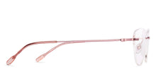 Load image into Gallery viewer, Rose Gold Cat Eye Rimless Women Eyeglasses by Vincent Chase-229631